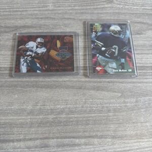 NFL Tennessee Titans Rookie Football Card Lot Steve McNair Eddie George Oilers